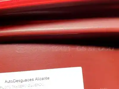 Pezzo di ricambio per auto di seconda mano lampada posteriore sinistra per kia picanto (ja) g3la riferimenti oem iam 92401g6  