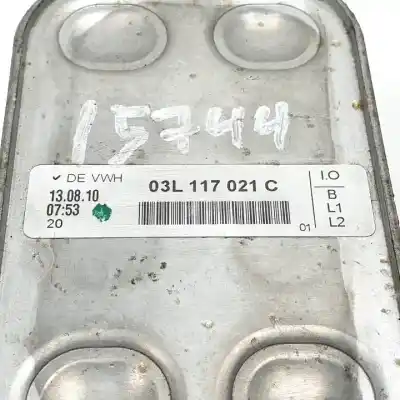 Second-hand car spare part engine oil cooler for skoda fabia combi (nj5) cus oem iam references 03l117021c   Second-hand car spare part engine oil cooler for skoda fabia combi (nj5) cus oem iam references 03l117021c