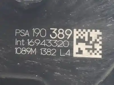 Автозапчастина б/у замок дверей заднього лівого для citroen c4 cactus hnp посилання на oem iam psa190389  