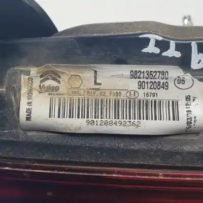 Автозапчастина б/у внутрішній лівий задній ліхар для citroen c4 cactus hnp посилання на oem iam 9821352780 led 90120849 