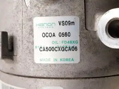 Second-hand car spare part air conditioning compressor for kia picanto (ja) g3la oem iam references ca500cxgca06  