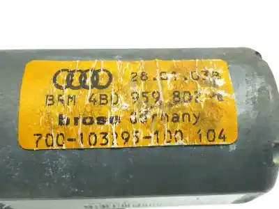 Peça sobressalente para automóvel em segunda mão motor elevador vidro dianteiro direito por audi a6 berlina (4b2) bfc referências oem iam 4b0959802e  0130821774