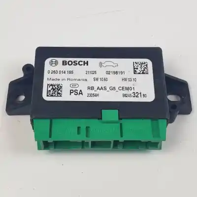 Peça sobressalente para automóvel em segunda mão módulo eletrônico por citroen c3 hm05 referências oem iam 9824532180