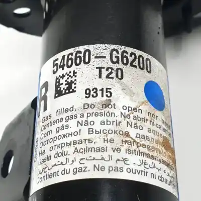 Автозапчастина б/у передній правий амортизатор для kia picanto (ja) g3la посилання на oem iam 54660g6200  