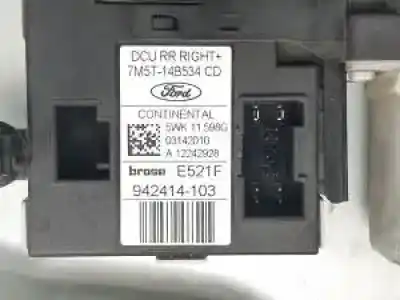 Pezzo di ricambio per auto di seconda mano alzacristalli posteriore destro per ford kuga (cbv) g6dg riferimenti oem iam   