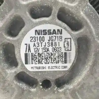 Second-hand car spare part alternator for renault koleos i m9r856 oem iam references 23100jg71b a3tj3881 