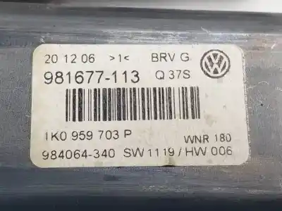 Автозапчасти б/у мотор заднего левого стекла за volkswagen passat variant (3c5) bkp ссылки oem iam 1k0959703p 981677113 984064340 
