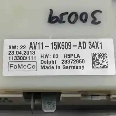 Автозапчасти б/у внутренний свет за ford b-max titanium ссылки oem iam av1115k609ad halogeno 28372860 