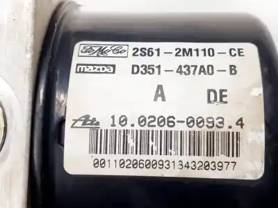 Peça sobressalente para automóvel em segunda mão abs por mazda 2 berlina (dy) fxja referências oem iam 2s612m110ce d351437a0b 10096001063 