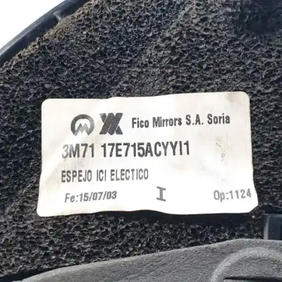 Автозапчасти б/у левое зеркало за mazda 2 berlina (dy) fxja ссылки oem iam 3m7117e715ac  