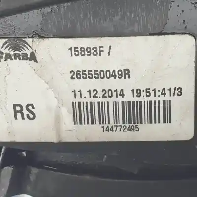 Second-hand car spare part left tailgate light for smart forfour m281920 oem iam references 265550049r halogeno 15893f 
