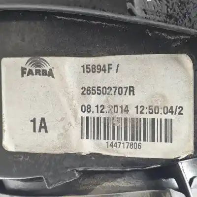 Автозапчасти б/у правый задний фонарь за smart forfour m281920 ссылки oem iam 265502707r halogeno 15894f 