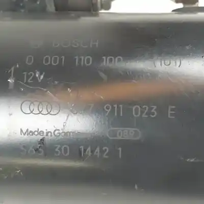 Peça sobressalente para automóvel em segunda mão motor de arranque por audi a8 (d2) abz referências oem iam 077911023e 0001110100 