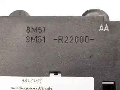 Second-hand car spare part interior right rear handle for ford kuga (cbv) g6dg oem iam references 3m51r22600aa  