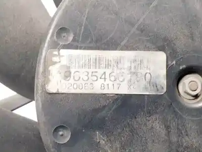 Peça sobressalente para automóvel em segunda mão termoventilador elétrico por citroen c8 rht.rhw.rhm referências oem iam 9635466180  