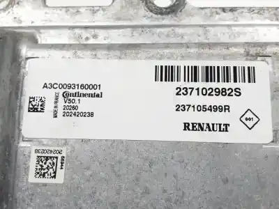 Second-hand car spare part ecu engine control for dacia sandero h4b408 oem iam references 237102982s  