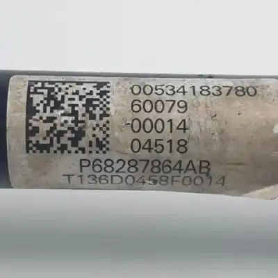 Peça sobressalente para automóvel em segunda mão transmissão traseira esquerda por jeep compass ii (2017 - ...) ebs referências oem iam p68287864ab 00534183780 