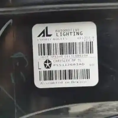 Second-hand car spare part left tailgate light for jeep compass ii (2017 - ...) ebs oem iam references p55112683ad  