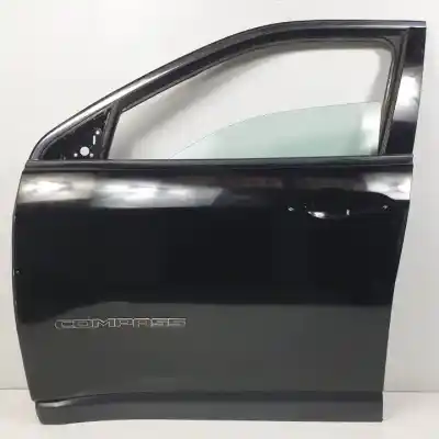 Peça sobressalente para automóvel em segunda mão porta da frente esquerda por jeep compass ii (2017 - ...) ebs referências oem iam 