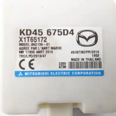 Автозапчасти б/у электронный модуль за mazda cx-5 (ke, gh) 2.0 (keefw) ссылки oem iam kd45675d4 8ke13601 