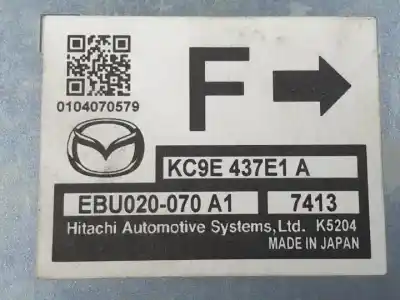 Автозапчасти б/у электронный модуль за mazda cx-5 (ke, gh) 2.0 (keefw) ссылки oem iam kc9e437e1a ebu020070a1 