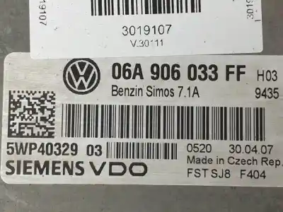 Second-hand car spare part ecu engine control for seat leon (1p1) bse.bsf.ccsa.cmxa oem iam references 5wp40329 06a906033ff 
