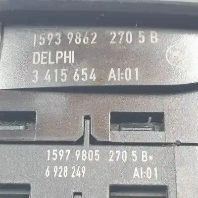 Peça sobressalente para automóvel em segunda mão botão / interruptor elevador vidro traseiro esquerdo por bmw x3 (e83) m47n204d4.204d4.m47d20o2.11000441266 referências oem iam 6928249 15979805 