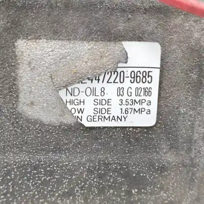 Pezzo di ricambio per auto di seconda mano compressore aria condizionata per smart forfour om639939.639939 riferimenti oem iam 4472209685  