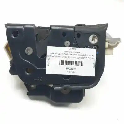 Автозапчастина б/у замок заднього правого дверя для AUDI A3 (8P) BKC.BLS.BXE Посилання на OEM IAM 4F0839016  