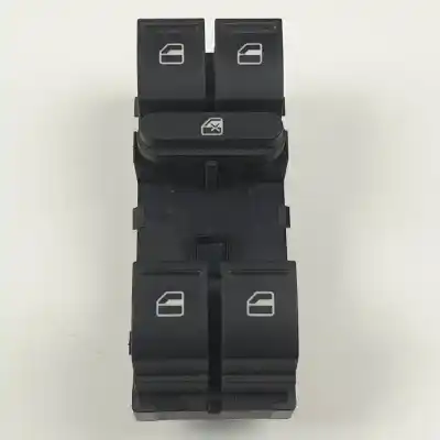 Peça sobressalente para automóvel em segunda mão botão / interruptor elevador vidro dianteiro esquerdo por volkswagen golf plus (521) cay referências oem iam 1k4959857b