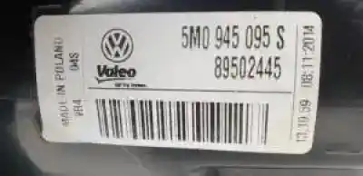 Second-hand car spare part left tailgate light for volkswagen golf plus (521) cay oem iam references 5m0945095s led 89502445 