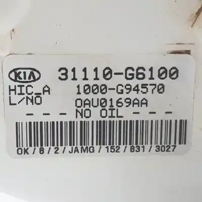 Pezzo di ricambio per auto di seconda mano sensore di livello del carburante per kia picanto (ja) g3la riferimenti oem iam 31110g6100 1000g94570 