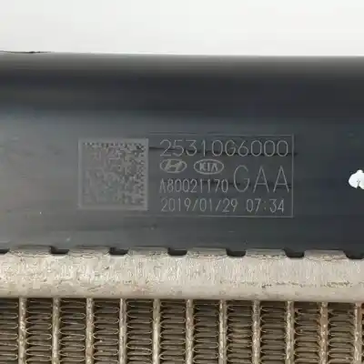 Pezzo di ricambio per auto di seconda mano radiatore d acqua per kia picanto (ja) g3la riferimenti oem iam 25310g6000  