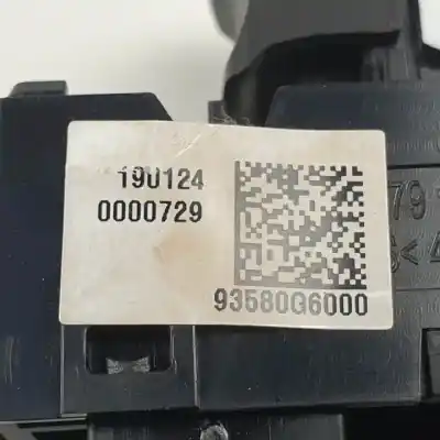 Second-hand car spare part rear left power window switch for kia picanto (ja) g3la oem iam references 93580g6000  
