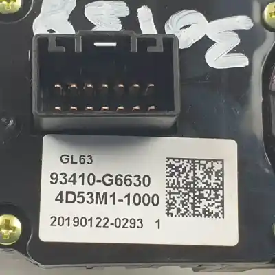 Second-hand car spare part headlights switch for kia picanto (ja) g3la oem iam references 93410g6630 4d53m11000 