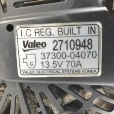 Pezzo di ricambio per auto di seconda mano alternatore per kia picanto (ja) g3la riferimenti oem iam 3730004070 2710948 