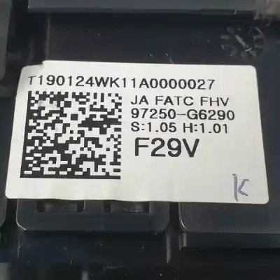 Автозапчастина б/у клімат-контроль для kia picanto (ja) g3la посилання на oem iam 97250g6290  