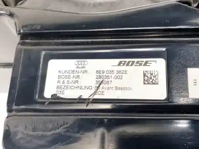 Pezzo di ricambio per auto di seconda mano impianto audio / radio cd per audi a4 avant (8e) bpw riferimenti oem iam 8e9035382 280351002 