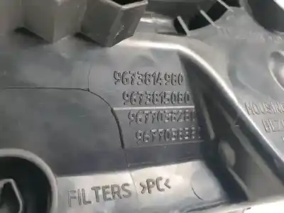 Автозапчастина б/у ліва фара для citroen citroën c3 ii 1.2 vti 82 gasolina hmz (eb2) hmz (eb2f) посилання на oem iam 1606931680 halógeno 9673814980 