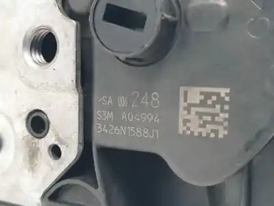 Автозапчастина б/у замок дверей заднього лівого для citroen citroën c3 ii 1.2 vti 82 gasolina hmz (eb2) hmz (eb2f) посилання на oem iam 006248 a04994 a048069 