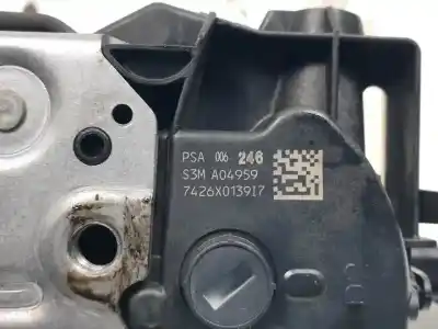 Автозапчастина б/у замок передній праві двері для citroen citroën c3 ii 1.2 vti 82 gasolina hmz (eb2) hmz (eb2f) посилання на oem iam 006246 a04959 a048069 