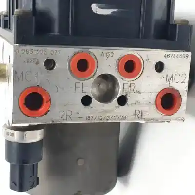 Peça sobressalente para automóvel em segunda mão abs por fiat stilo (192) 192a4000 referências oem iam 46784469 0265225077 0265950032 