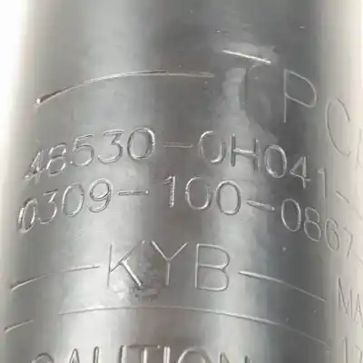Peça sobressalente para automóvel em segunda mão amortecedor traseiro esquerdo por citroen c1 hm01 referências oem iam 485300h041 03091000867 