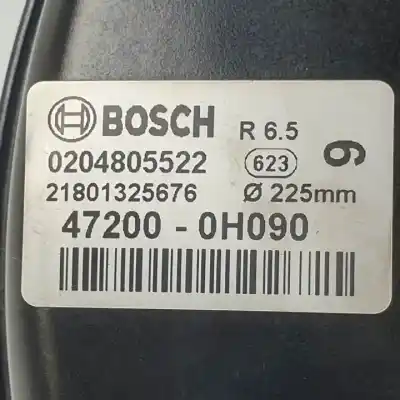 Peça sobressalente para automóvel em segunda mão servo freio por citroen c1 hm01 referências oem iam 472000h090 0204805522 