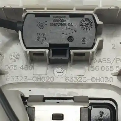 Peça sobressalente para automóvel em segunda mão luz interior por citroen c1 hm01 referências oem iam 633230h030 156065560 