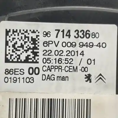 Автозапчасти б/у педальный потенциометр за citroen c-elysee (dd_) 1.2 vti 72 (ddhmy0) ссылки oem iam 9671433680 6pv00994940 