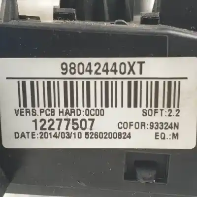 Автозапчасти б/у управление светом за citroen c-elysee (dd_) 1.2 vti 72 (ddhmy0) ссылки oem iam 98042440xt  