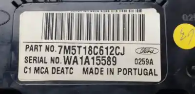 Peça sobressalente para automóvel em segunda mão comando de sofagem (chauffage / ar condicionado) por ford focus lim. (cb4) d4204t referências oem iam 7m5t18c612cj  