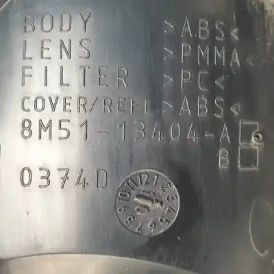 Peça sobressalente para automóvel em segunda mão farolim traseiro direito por ford focus lim. (cb4) d4204t referências oem iam 8m5113404a  