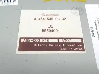 Second-hand car spare part electronic module for smart forfour om639939.639939 oem iam references a4545450032 mr594091 